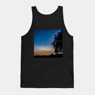 Sunset At The Edge Of Whitburn Village Tank Top